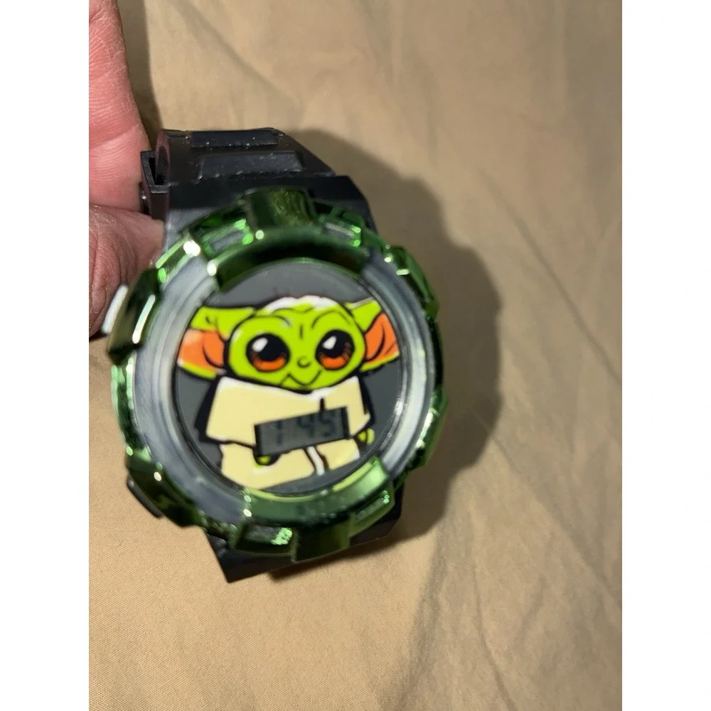 Star Wars-Official Mandalorian Baby Yoda Jedi Accutime Watch 9